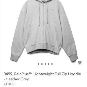 ASRV lightweight zip hoodie